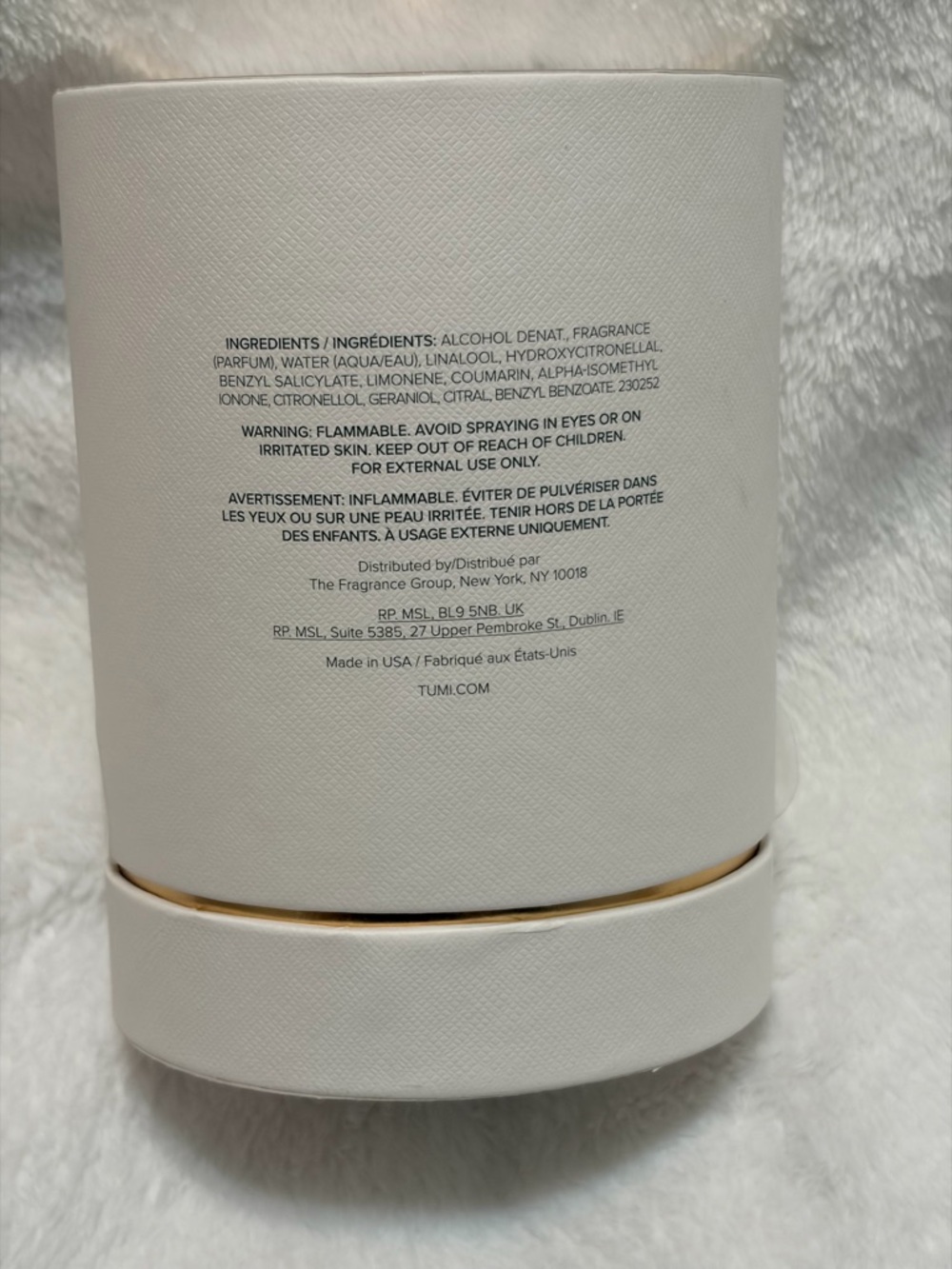 Tumi Signature Experience Collector Extrait de Parfum - Picture 3 of 4